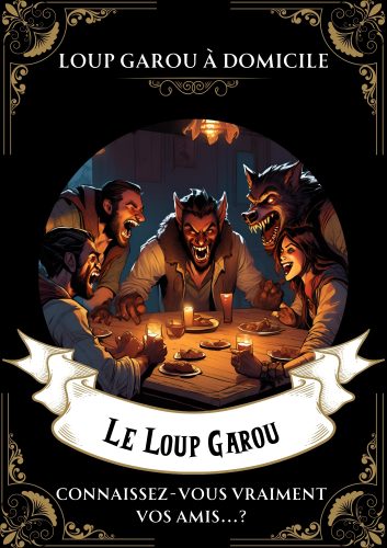 SITE affiche le loup garou